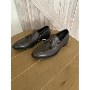 NEW Fratelli Rossetti Brown tassel loafers UK8